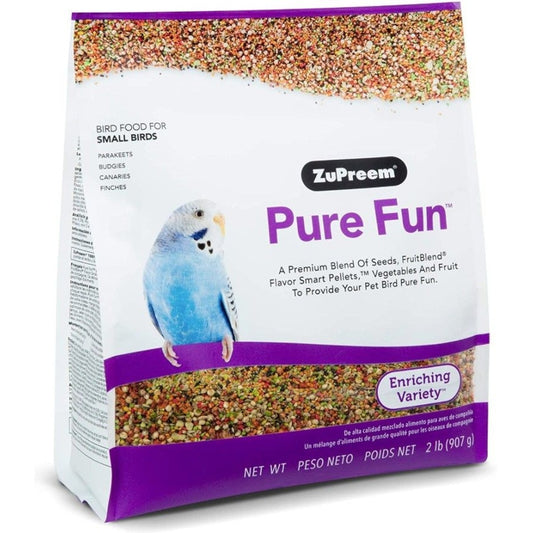 ZuPreem Pure Fun Enriching Variety Seed for Small Birds - 2lbs