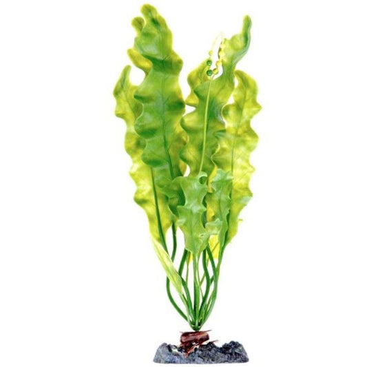 Penn Plax Sinkers Floral Spike Aquarium Plant Green - 13" tall