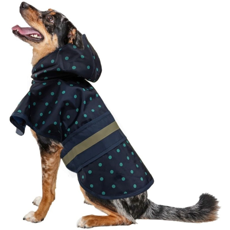Fashion Pet Polka Dot Dog Raincoat