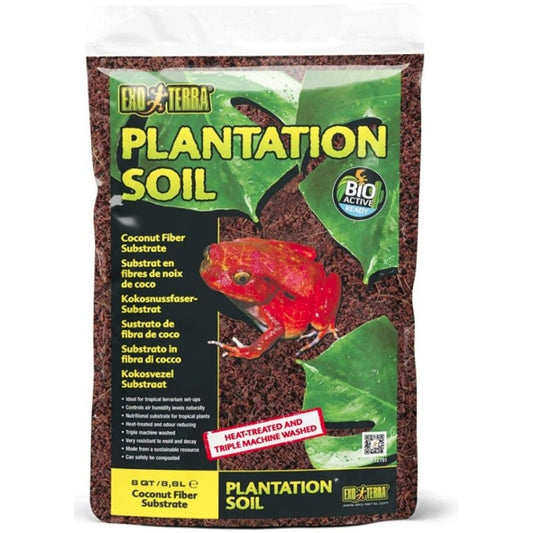 Exo Terra Plantation Soil Reptile Substrate - 8 qt