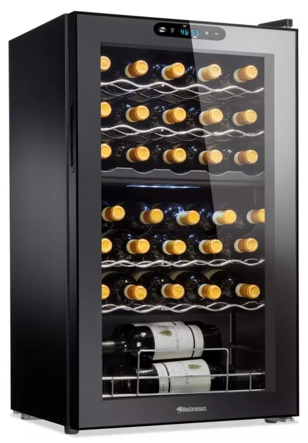 Wine Enthusiast 32-Bottle Dual Zone