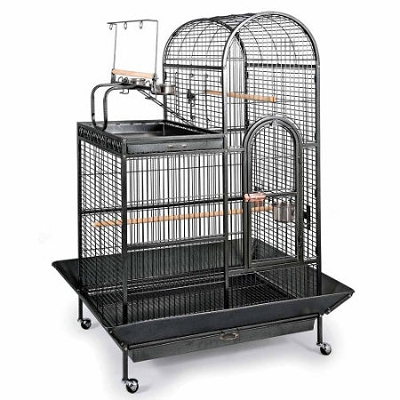 Deluxe Parrot Dome top Cage with Play top